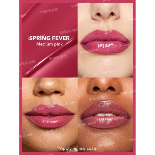 لیپ پلامپر ساده شیگلم رنگ SPRING FEVER