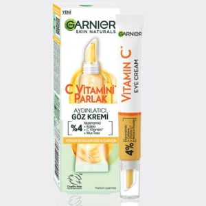 کرم دور چشم گارنیه مدل Brightening Vitamin C حجم 15 میلی لیتر