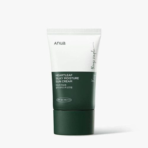 ضدآفتاب مرطوب کننده ابریشمی آنوا Spf50 حجم 50 میلی لیتر