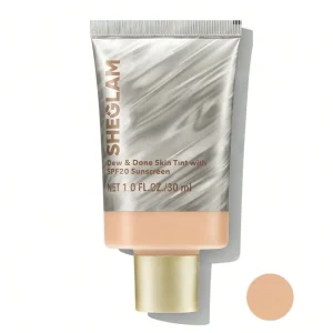 کرم ضد آفتاب شیگلم مدل Dew & Done skin tint با SPF 20 رنگ Fair