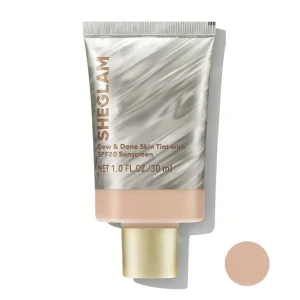 کرم ضد آفتاب شیگلم مدل Dew & Done skin tint با SPF 20 رنگ Chantilly