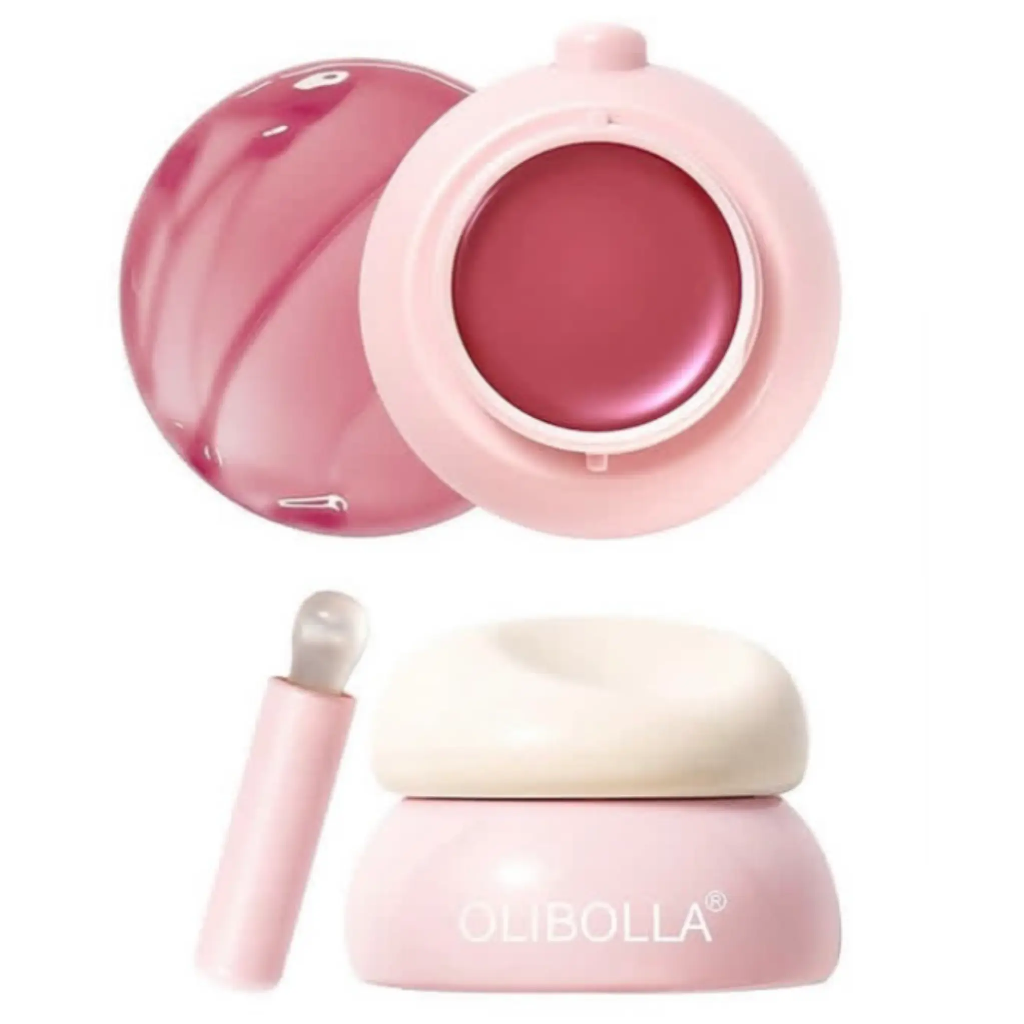 مربای لب ژله ای اولیبولا مدل Hydra Jelly رنگ Guava Glow شماره 04