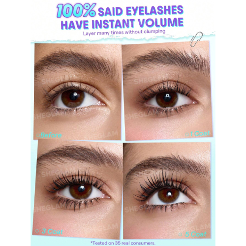 ریمل حجم دهنده شیگلم مدل LashLighter Mega Boost